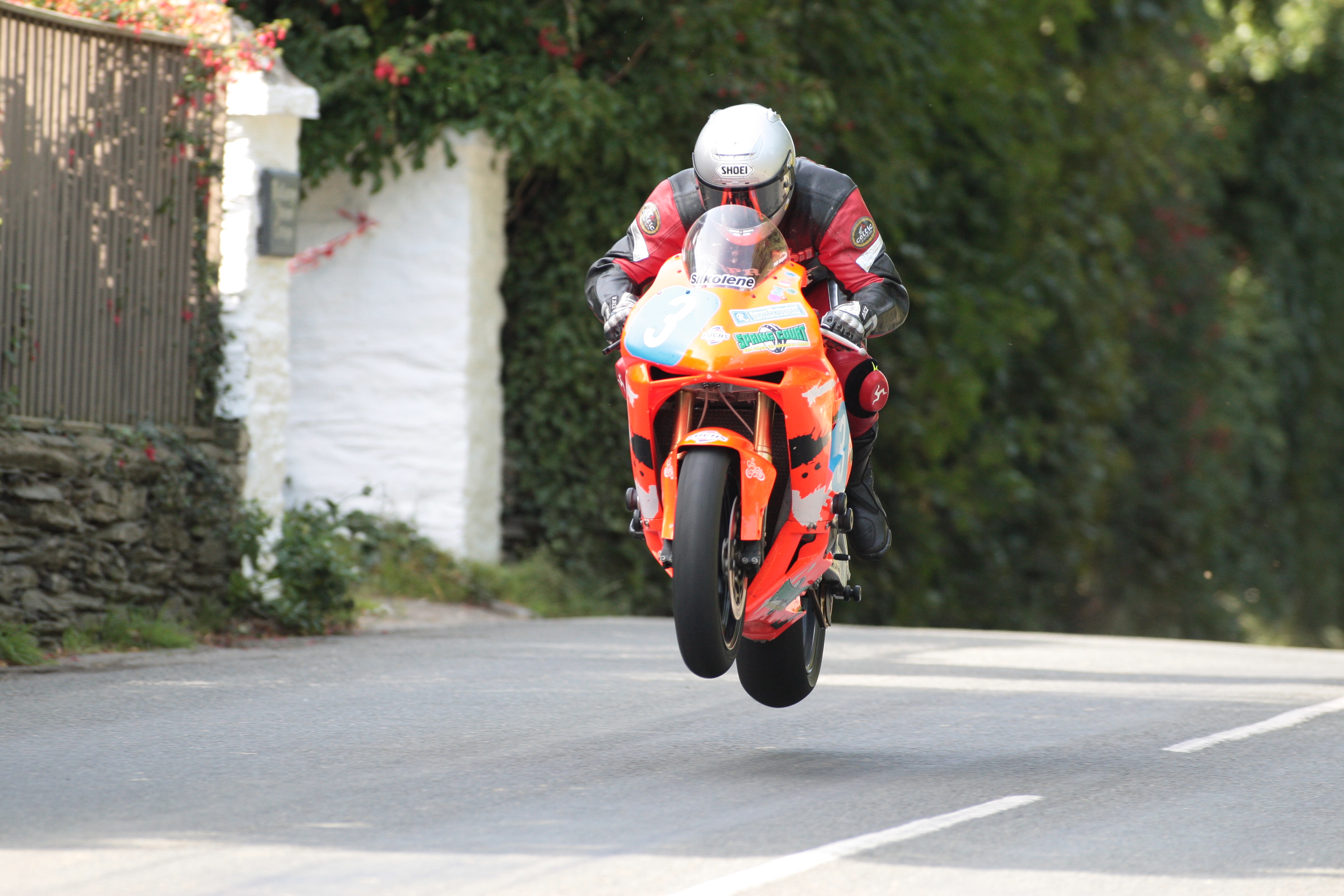 Phil McGurk and the Frankensaki 650 Super Twin