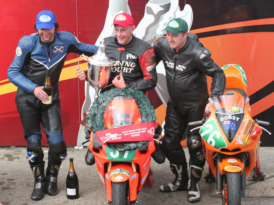 Phil McGurk racing the Frankensaki